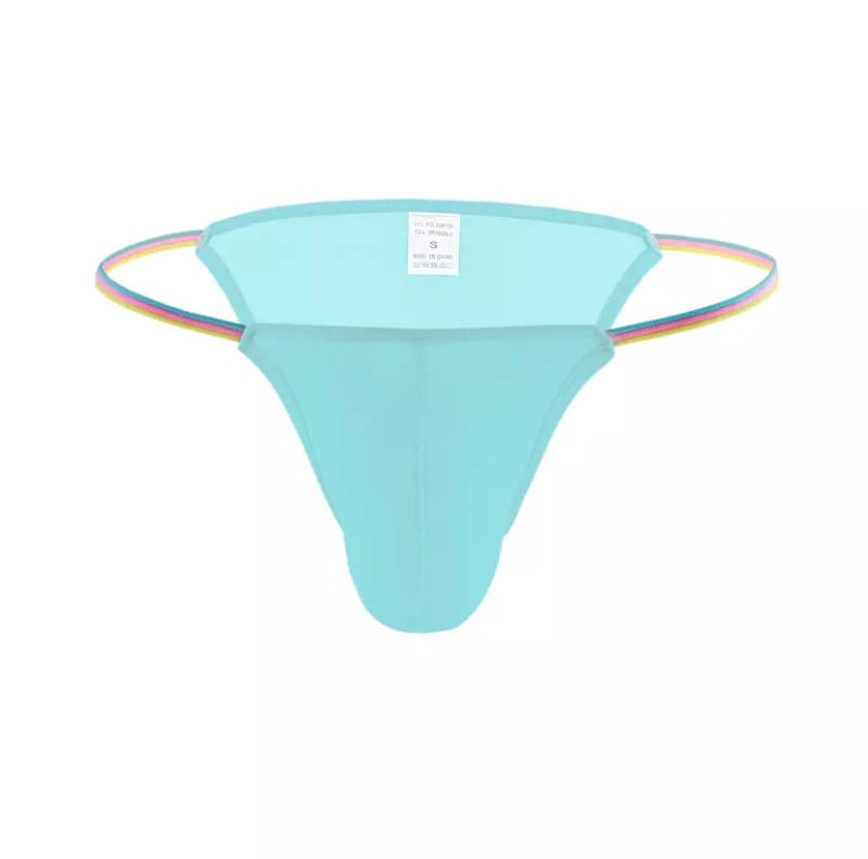 Side Tie Shiny Nylon Panties