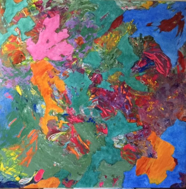 Living Color #2 - $800   (on exhibit at Hollins University till end of Sept. 2022)