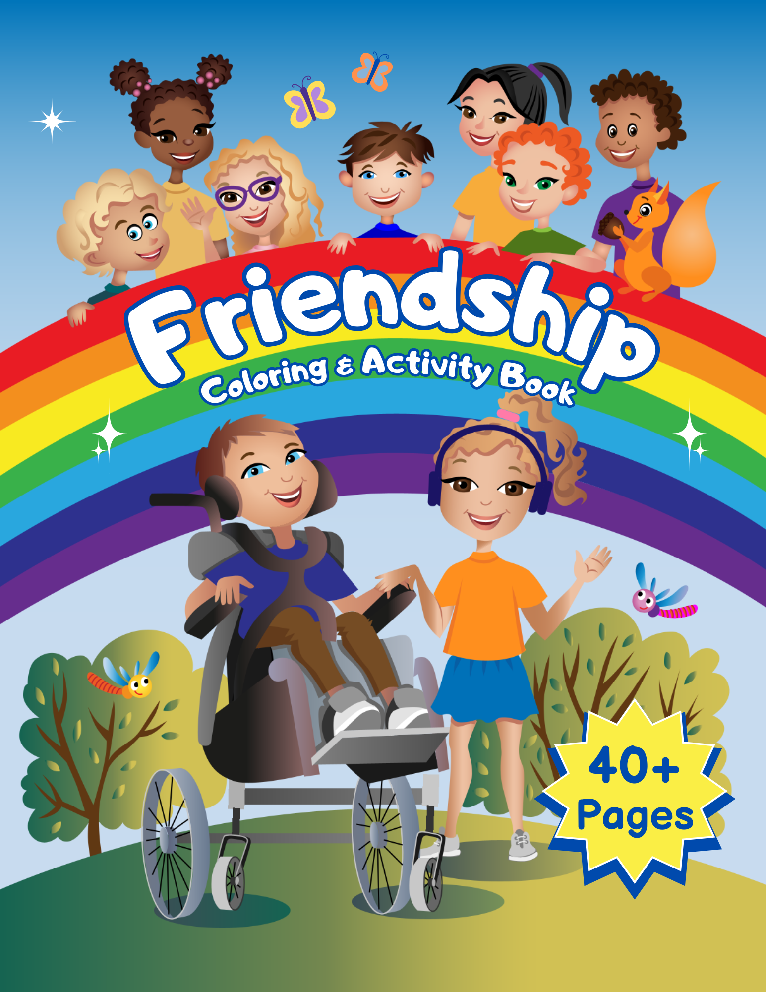 Friendship Coloring & Activity Book
