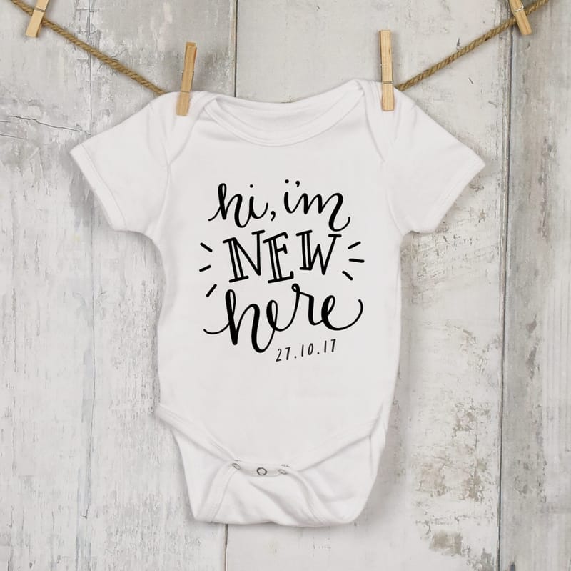 BABY ONESIES Bo Nics Vinyl Work