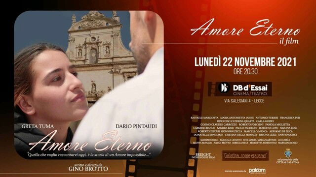 "Amore eterno” di Gino Brotto al Db D’Essai di Lecce