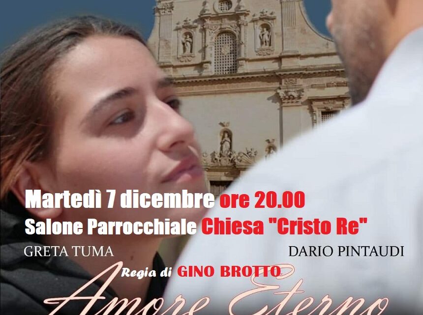 “Amore eterno”, film ambientato a Galatina e campagne nella metà del ‘900 (7 dic., ore 20, Salone “Cristo Re”)