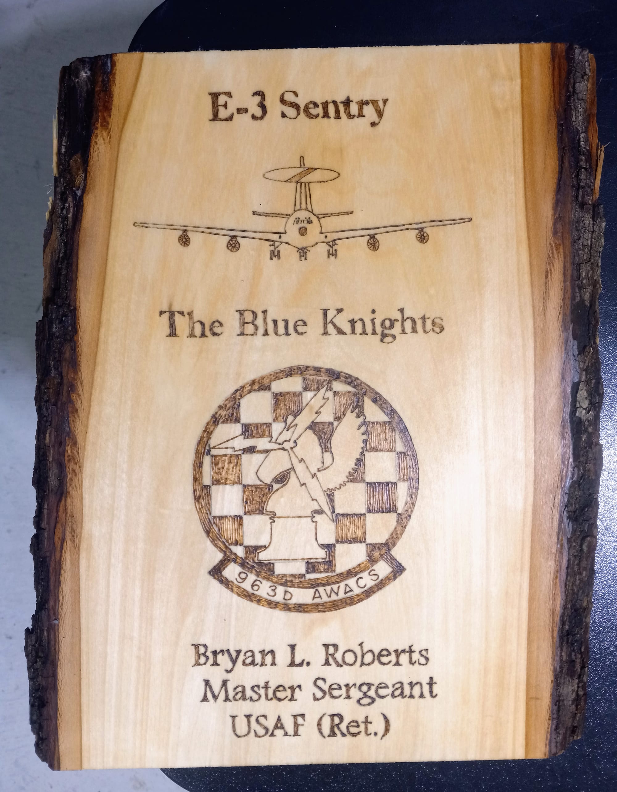 Retirement Plaque