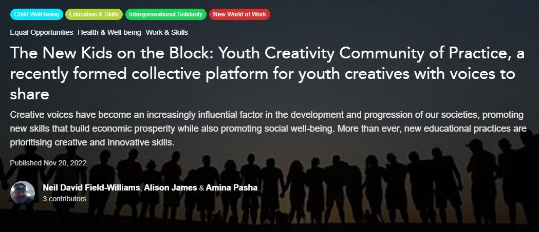 New Kids on the Block | CYF Youth Platform.