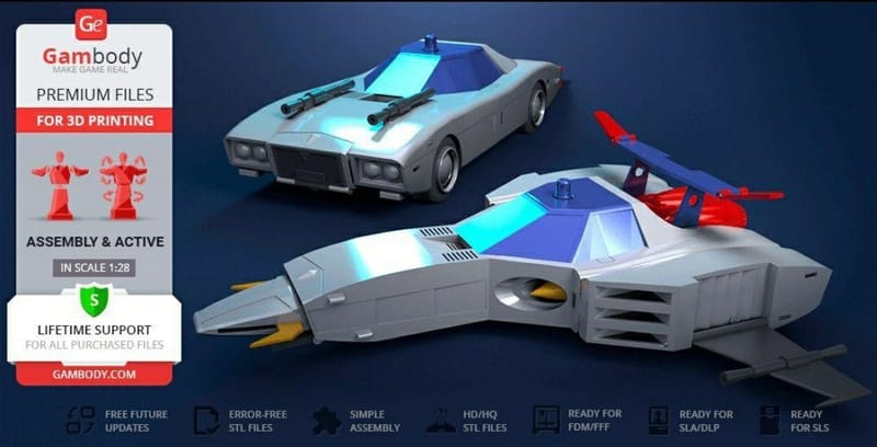 Mach Patrol - gamebody - LTA Impresiones 3d
