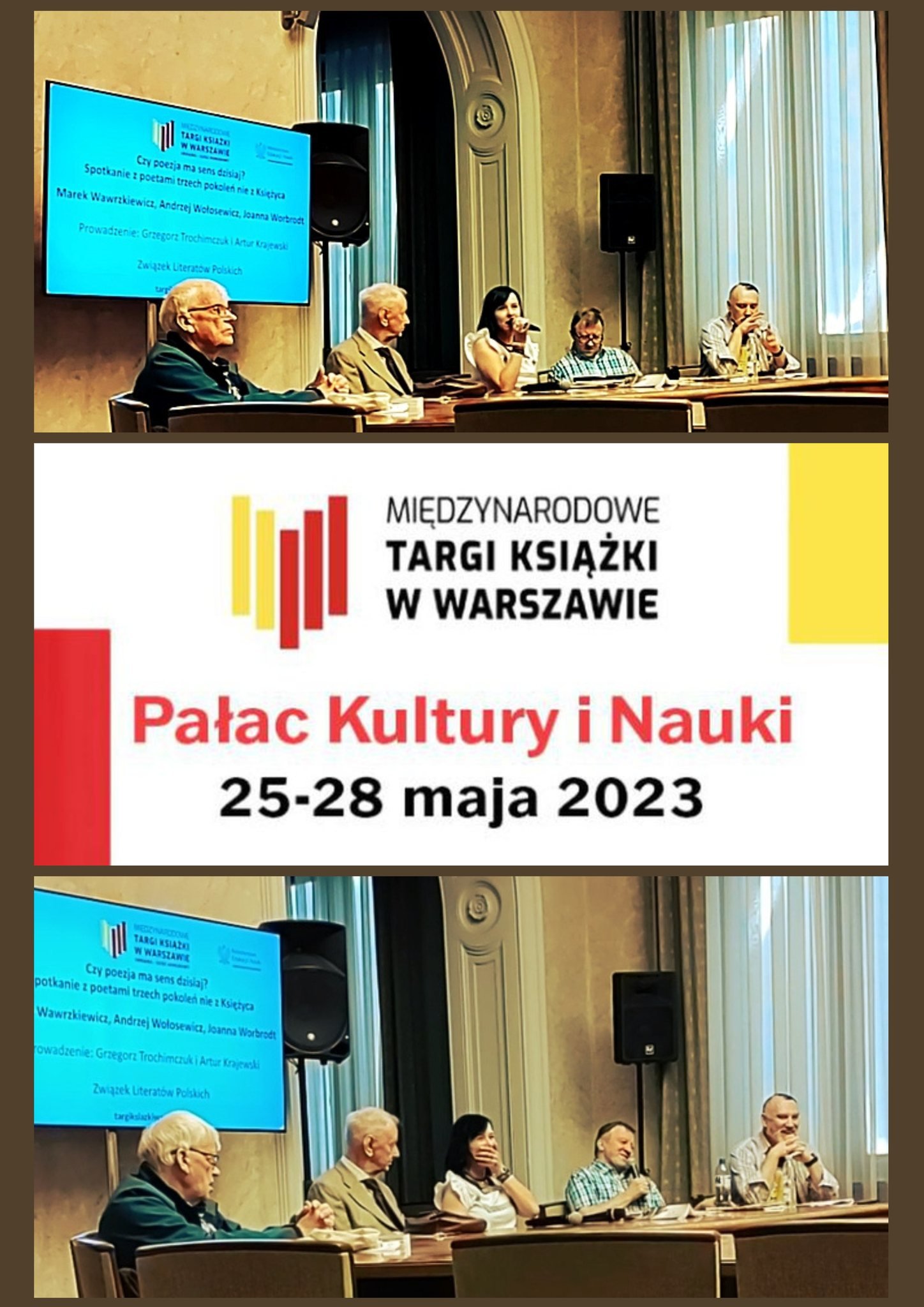 Spotkanie z poetami trzech pokoleń na Międzynarodowych Targach Książki w Warszawie