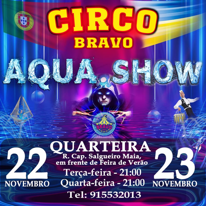 QUARTEIRA: AQUA MAGIK SHOW