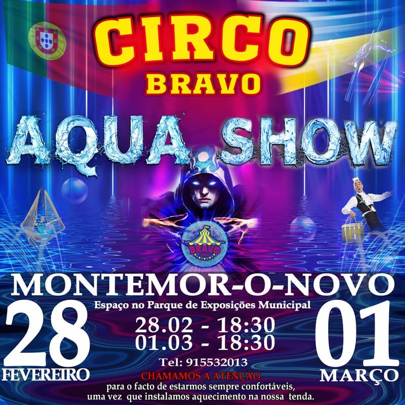 MONTEMOR-O-NOVO: AQUA MAGIK SHOW (01.03 às 18h30)