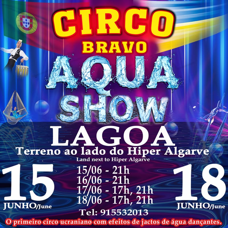 LAGOA: AQUA MAGIK SHOW (18.06 às 17h)