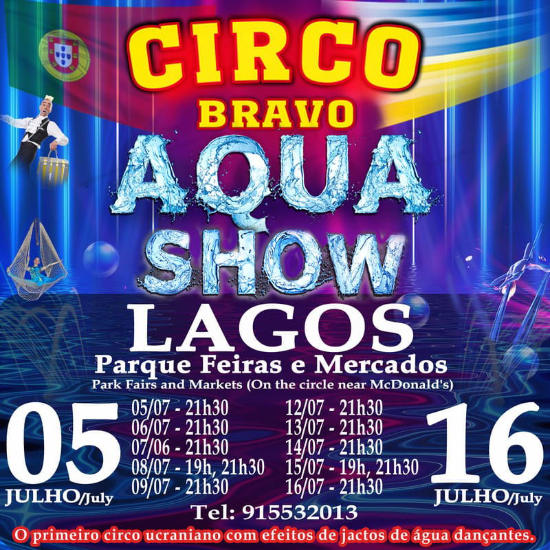 LAGOS: AQUA MAGIK SHOW (05.07 às 21h30)