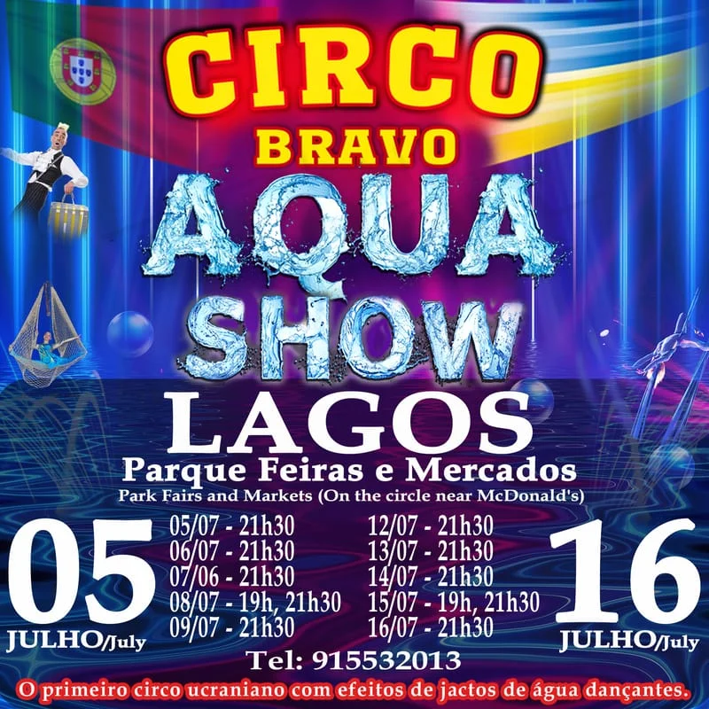 LAGOS: AQUA MAGIK SHOW (08.07 às 21h30)
