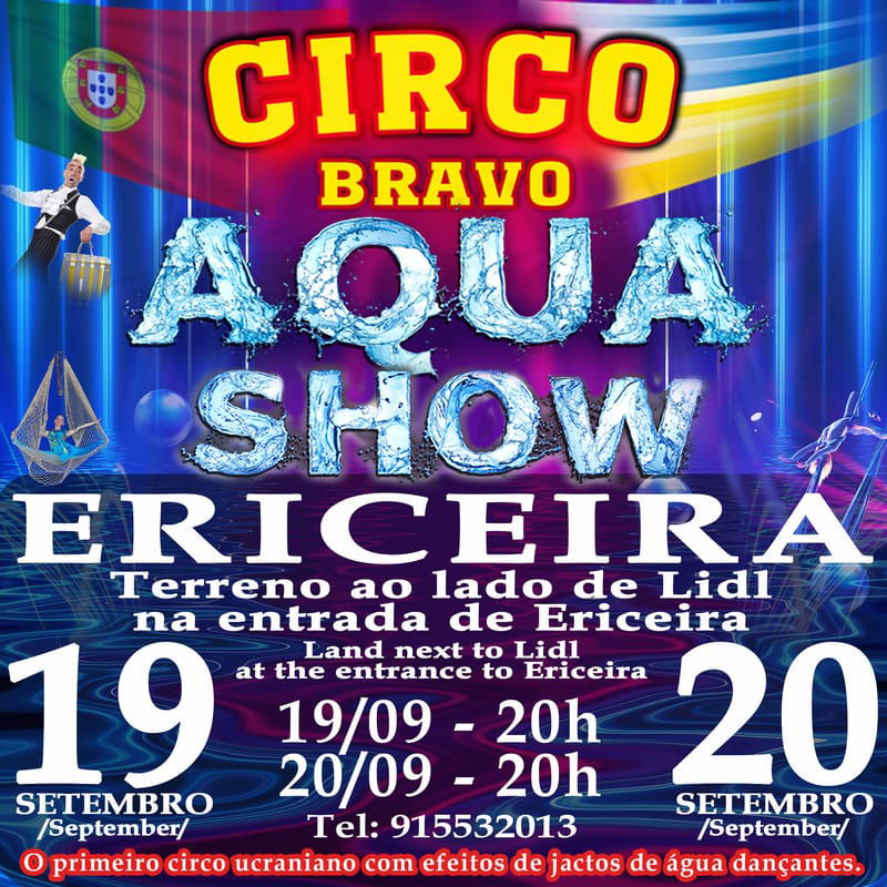 ERICEIRA: AQUA MAGIK SHOW (20.09 às 20h)