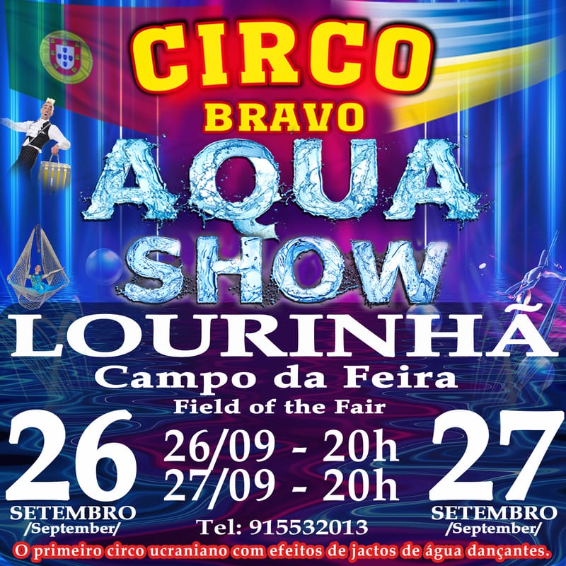 LOURINHÃ: AQUA MAGIK SHOW (26.09 às 20h)