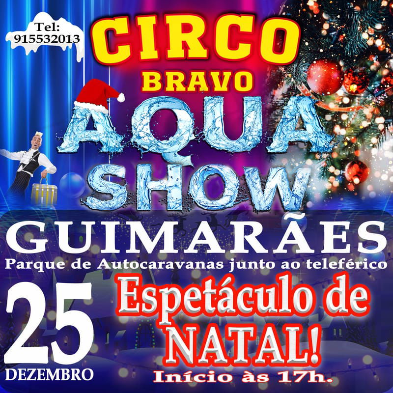 GUIMARÃES: AQUA MAGIK SHOW (25.12 às 17h)