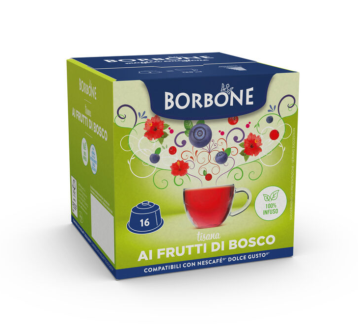 Capsules Borbone TISANE AUX BAIES