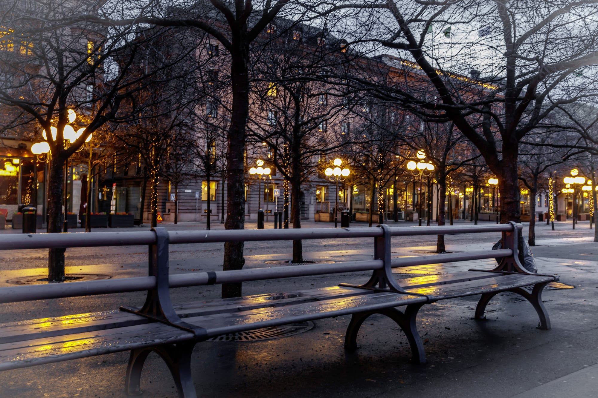 Christmas morning in town Westergard Photo & Real estate