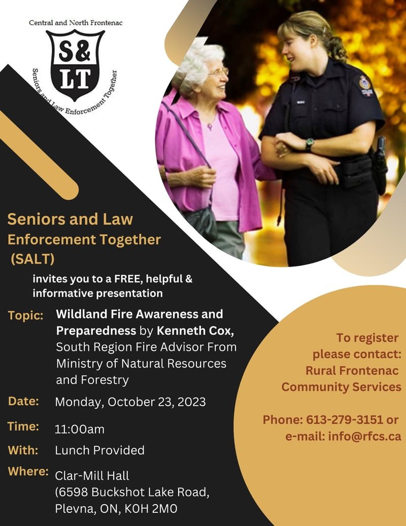 SALT (Seniors and Law Enforcement Together) Presentation -