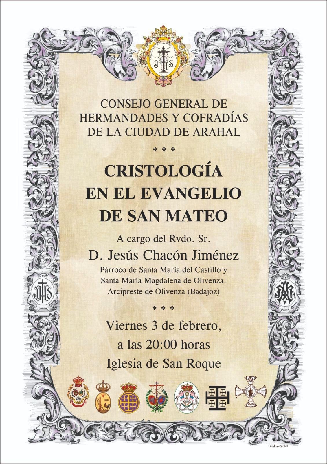 Conferencia "La Cristología en el Evangelio de San Mateo"