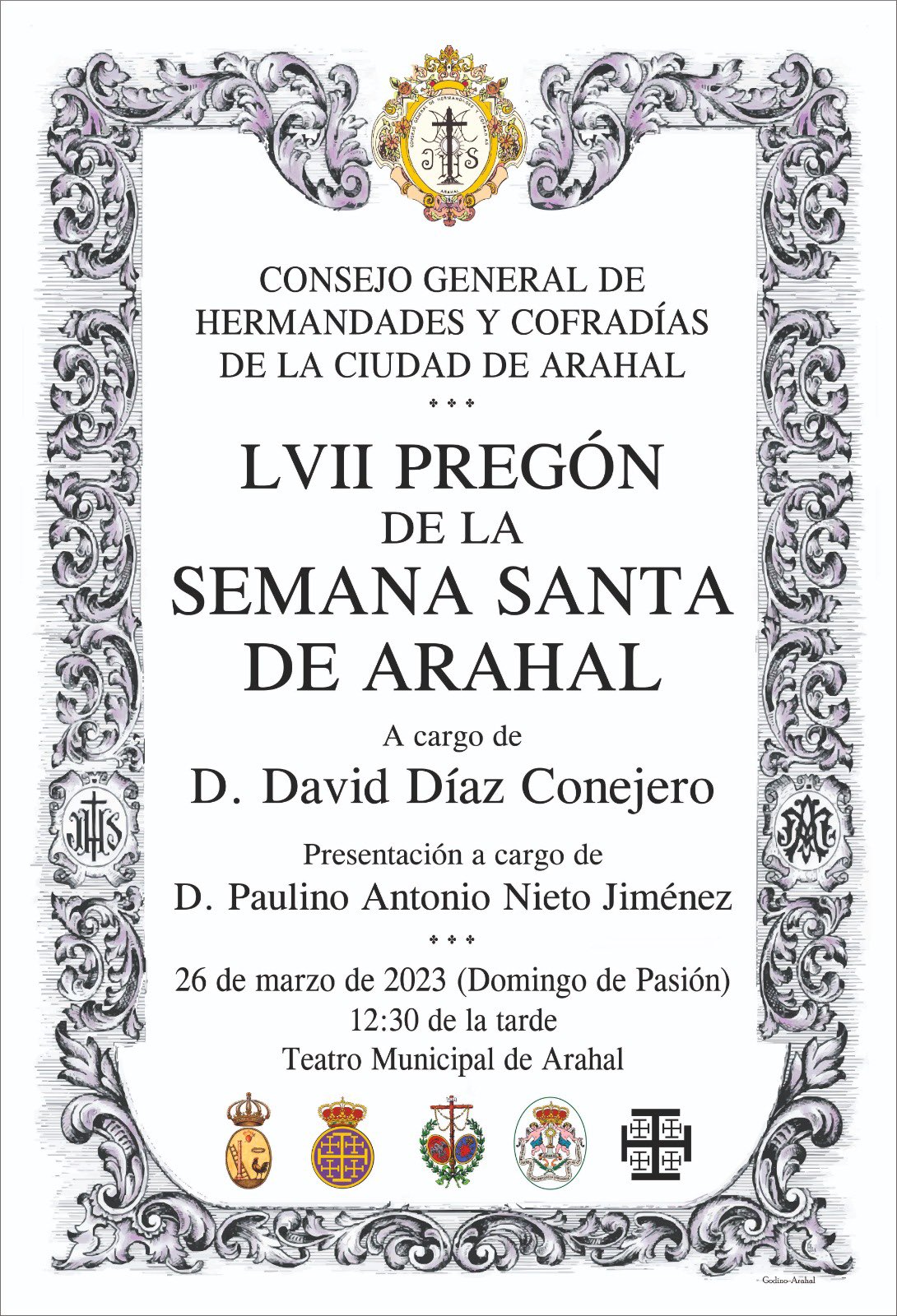 LVII Pregón de la Semana Santa de Arahal