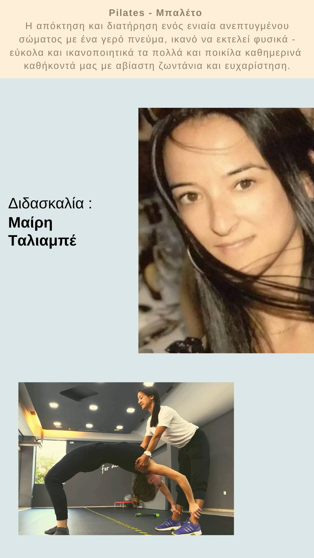 ΜΠΑΛΕΤΟ -PILATES MAT