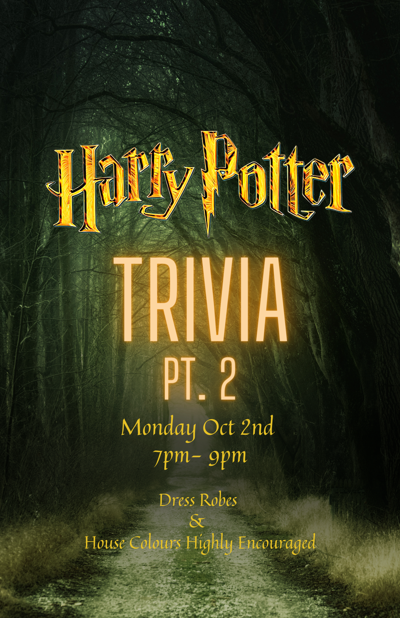 Harry Potter Theme Team Trivia Prt. 2