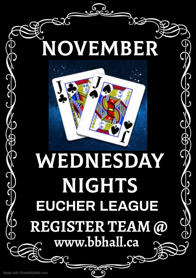 November Euchre League