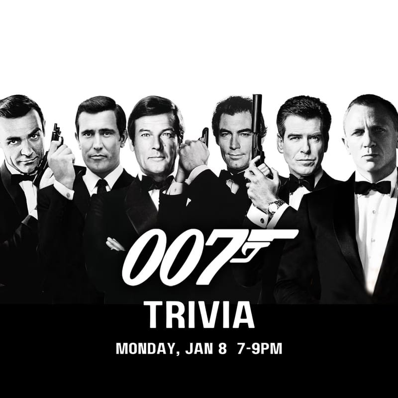 007 James Bond Themed Trivia
