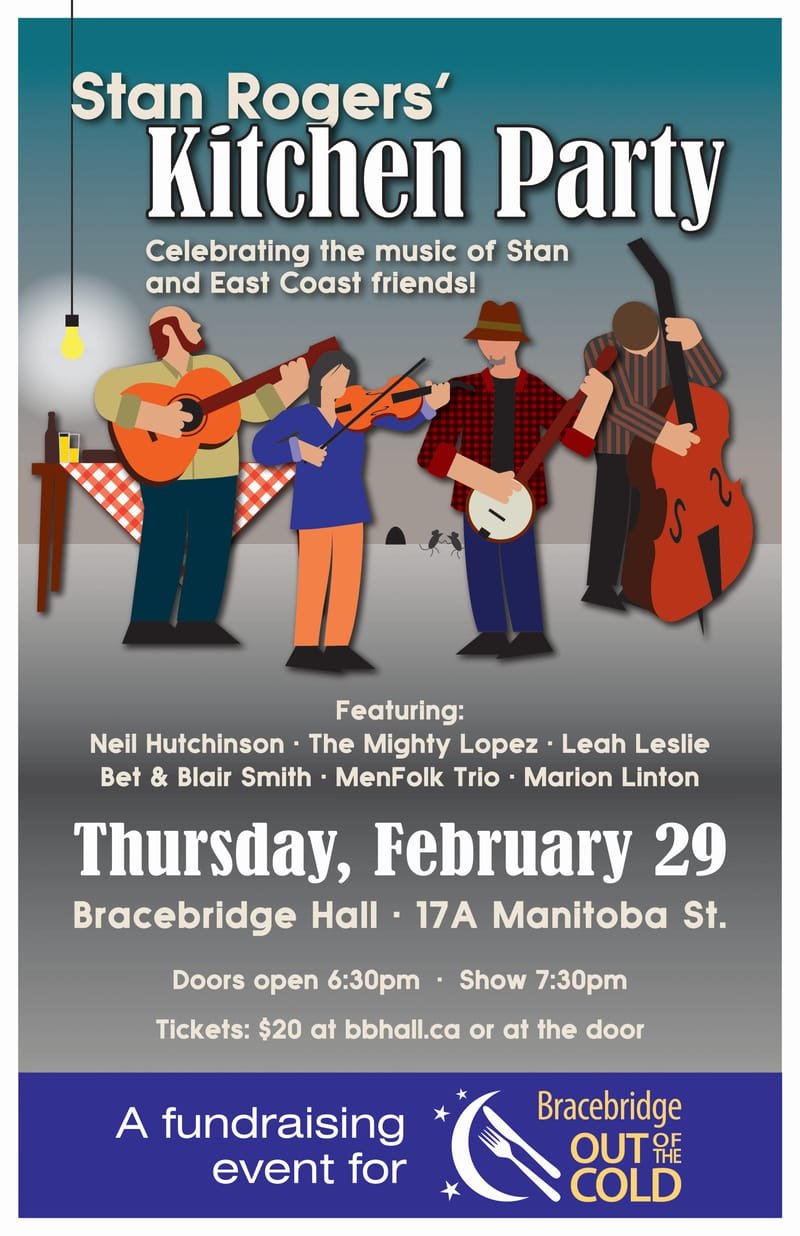 Stan Rogers Kitchen Party - Fundraiser
