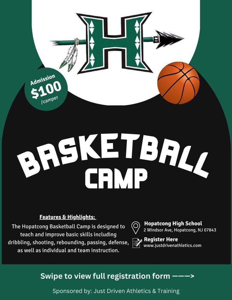 Hopatcong Boys and Girls Basketball Camp By Just Driven Athletics