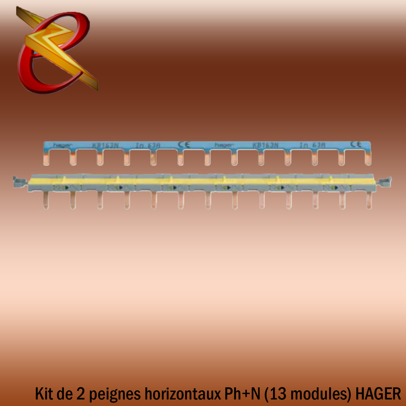 Peigne d'alimentation - Legrand - Ph+N - 13 Modules