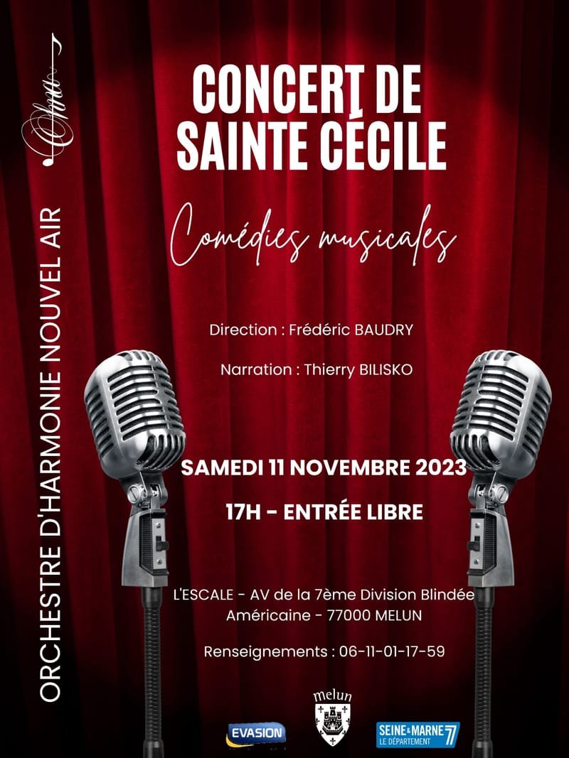 Concert de Sainte Cécile 2023