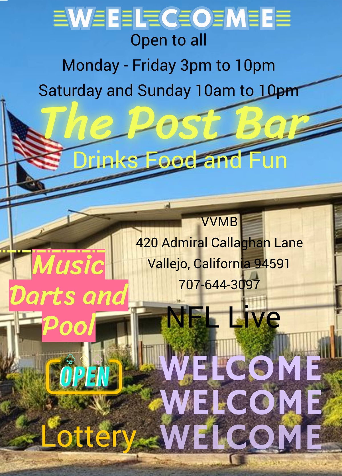 The post bar photos The Post Bar is open to the public daily 3pm10pm