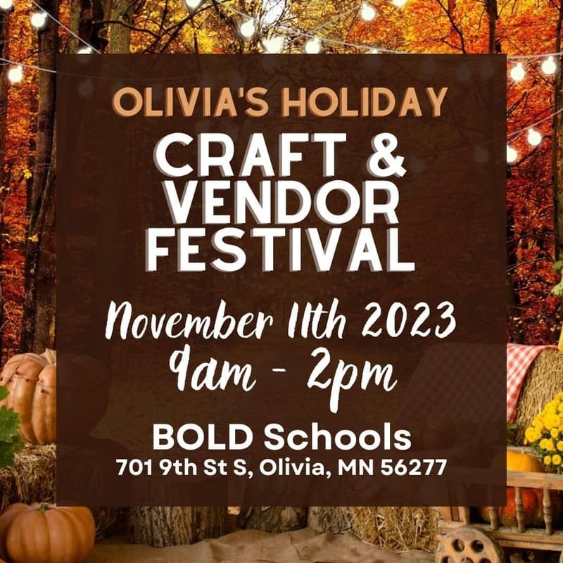 Olivia's Fall Holiday Craft and Vendor Festival 2023