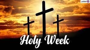 Holy Week Services 6&7th April