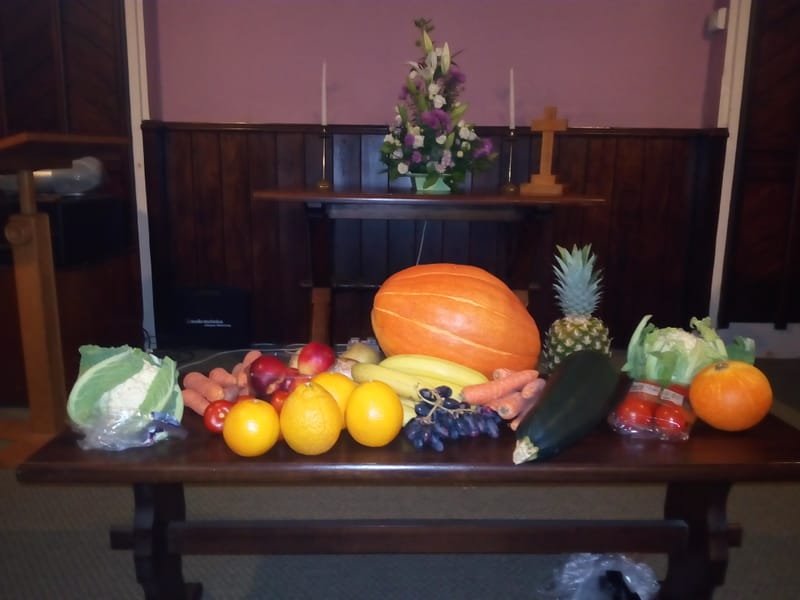 Harvest Festival, followed by ‘bring and share’ lunch