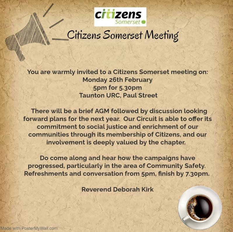 Citizens Somerset Meeting