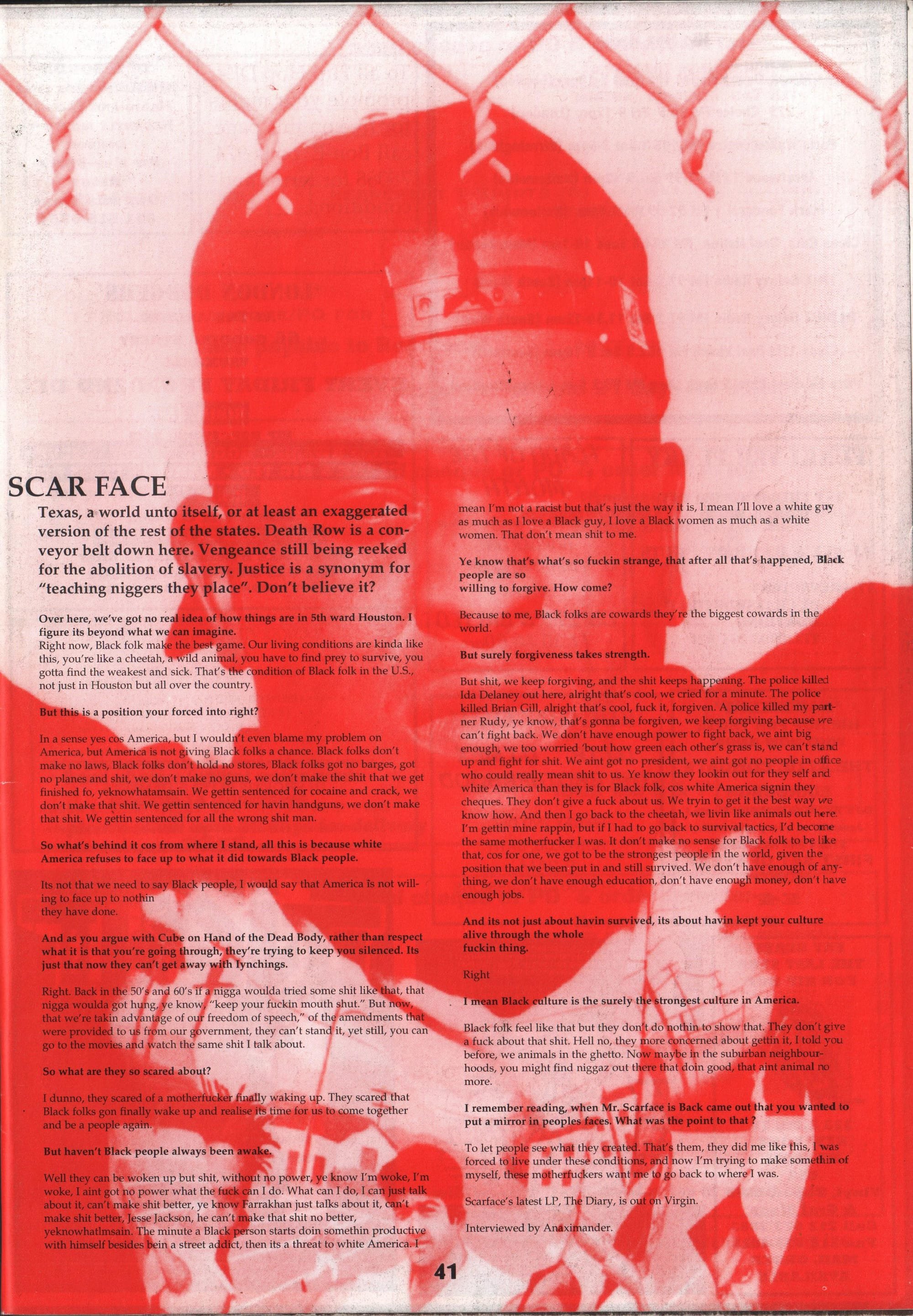 Interview with Houston legend Scarface