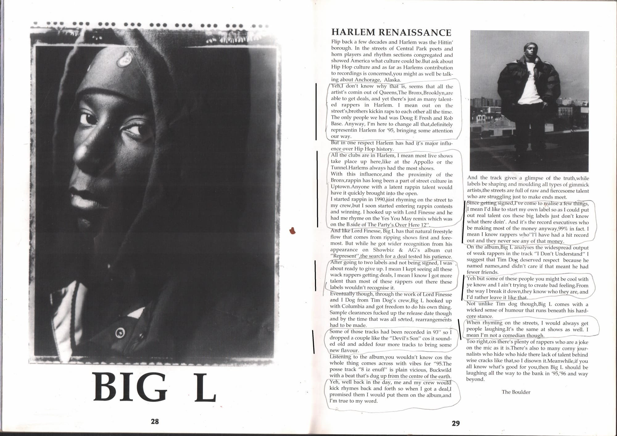 Interview with Big L on the release of his debut LP