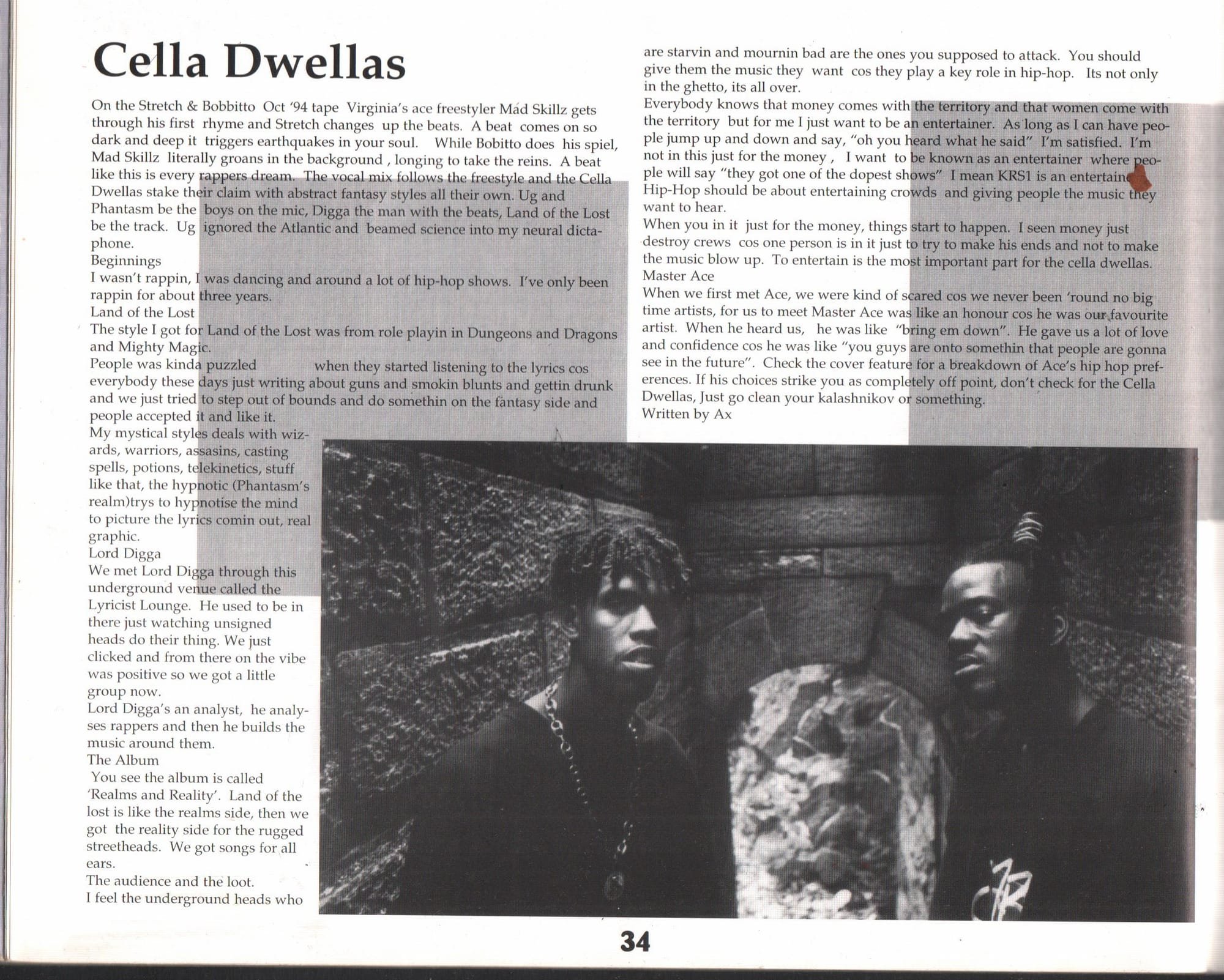 Interview with Ug of Cella Dwellas