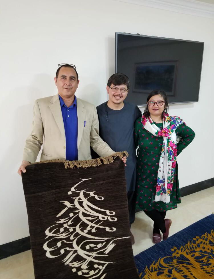 Alex Zahir with Fahima Essar and family