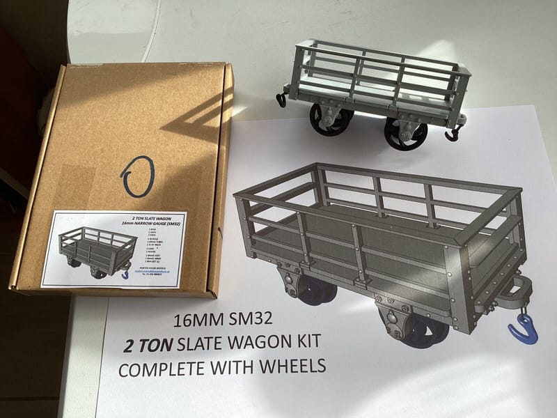 2 Ton slate wagon kit SM32 Porterhouse Models