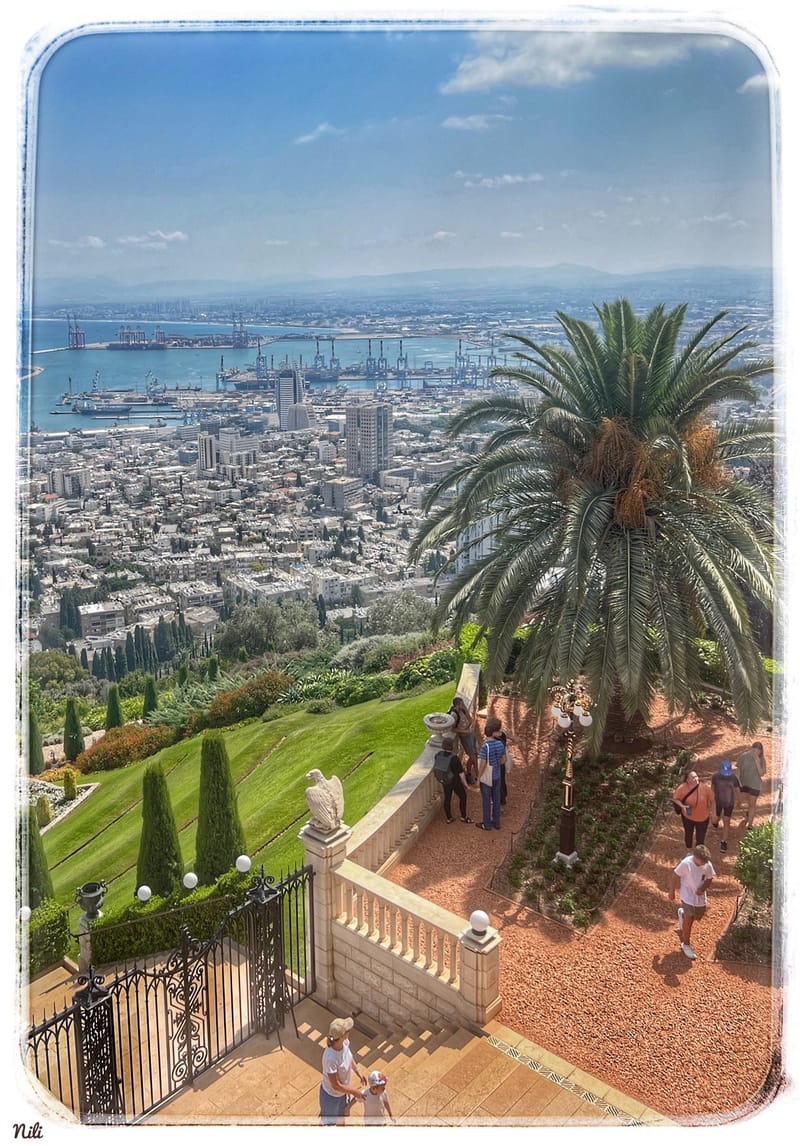 Haifa port view - Nili Israel Photos