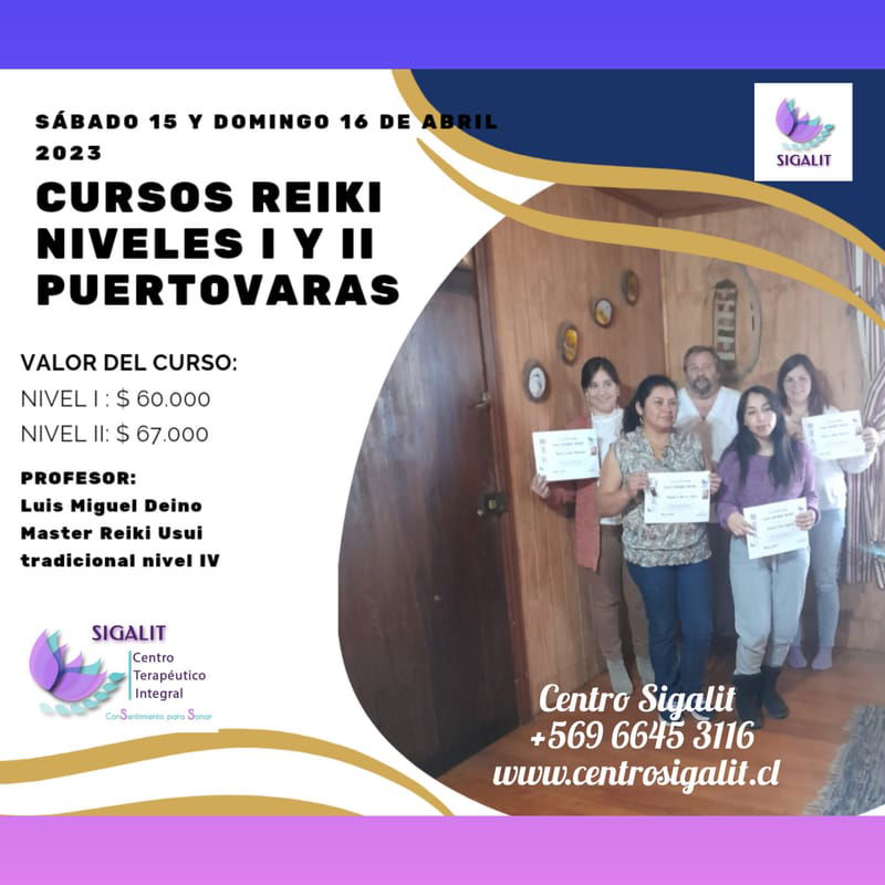 CURSOS REIKI EN PUERTO VARAS