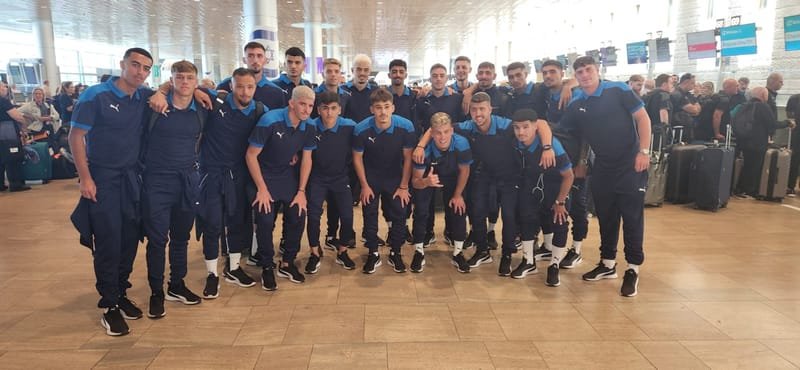 נבחרת הנוער של ישראל המריאה לארגנטינה לקראת המונדיאליטו