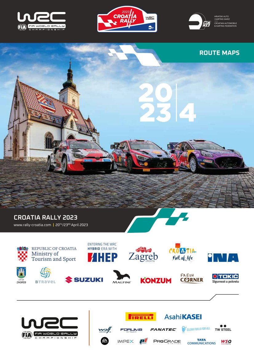 WRC CROATIA RALLY 2023 – OBAVIJEST O ZATVARANJU PROMETNICA