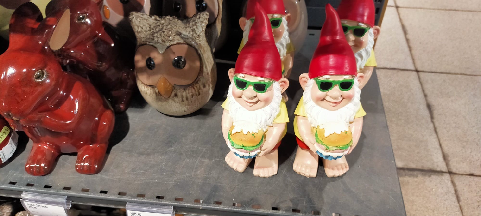 Hommage au nain du jardin, au