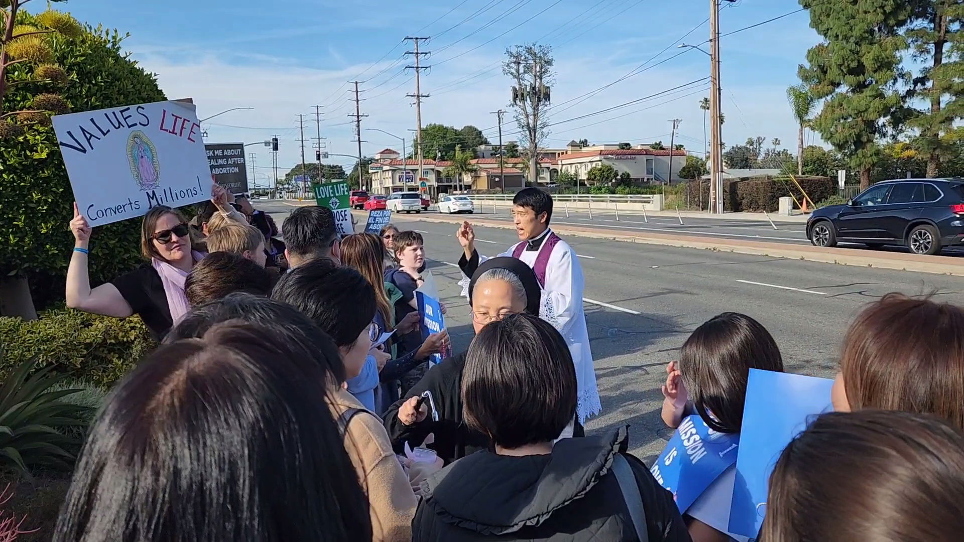 2023-3-26_Prayer Vigil for Unborn Children w JSerra Parents