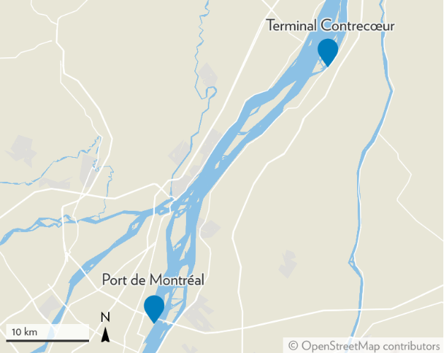 Le 27 avril 2023 - Financement du terminal portuaire de Contrecœur Le gouvernement Trudeau se fait attendre
