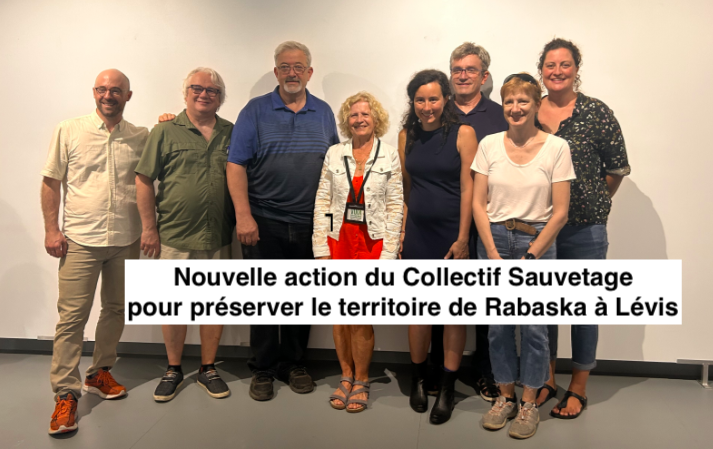 Le 11 septembre 2023 - Nouvelle action du Collectif Sauvetage