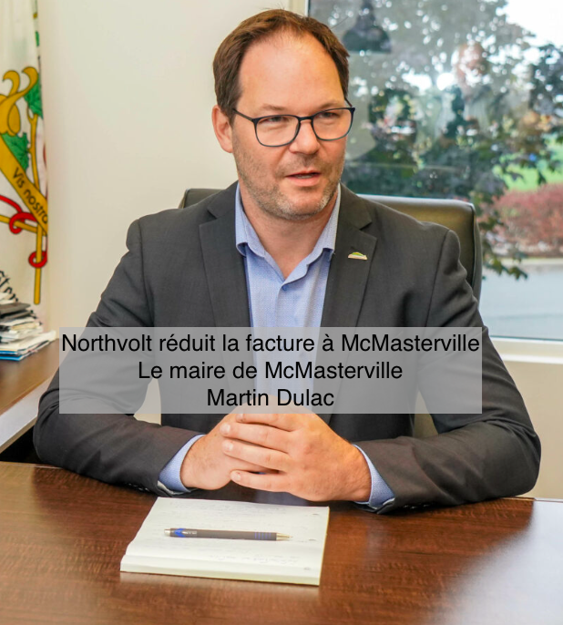 Le 20 DÉCEMBRE 2023 - HAUSSES DE TAXES DE 3,82 % Northvolt réduit la facture à McMastervil